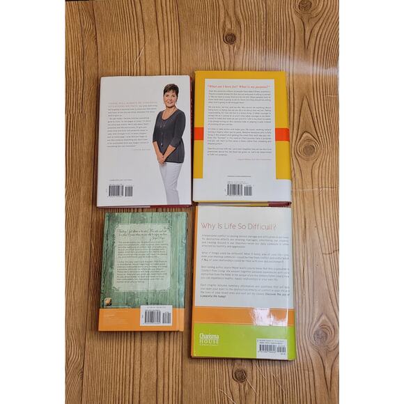 LOT OF4 Joyce Meyer books Overload I Dare You Conflict Free living trusting God - Picture 3 of 8